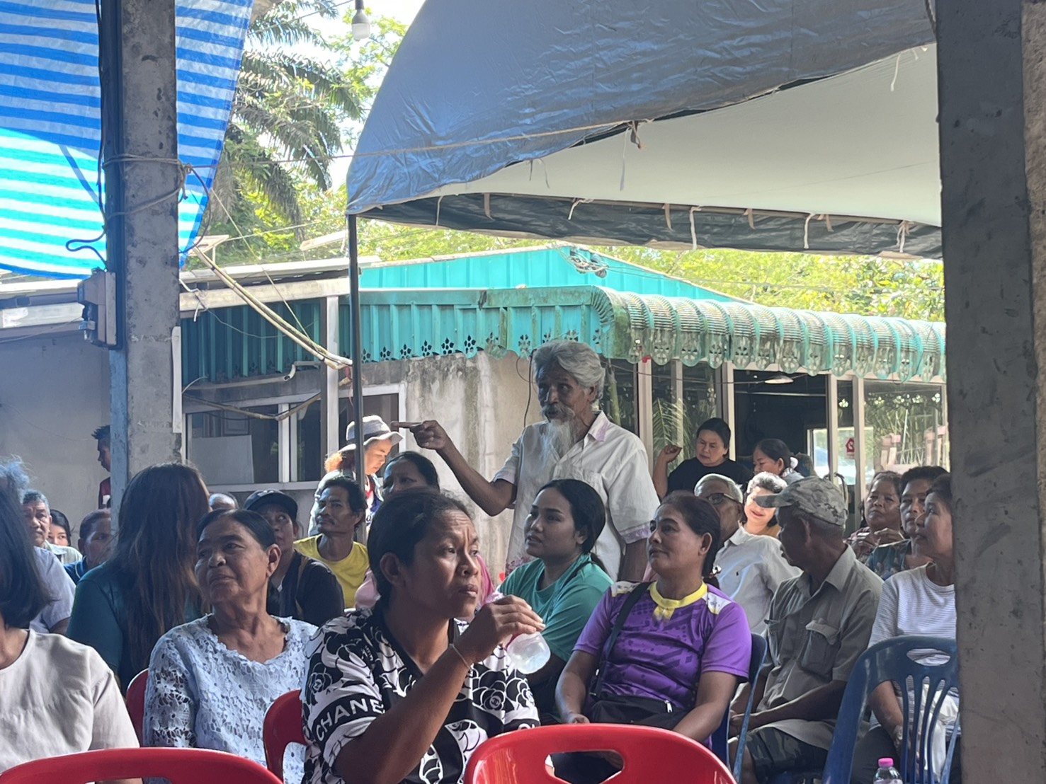 พช.ทุ่งใหญ่ ร่วมประชุมจัดทำแผนพัฒนาหมู่บ้าน : บ้านควนอวดพัน