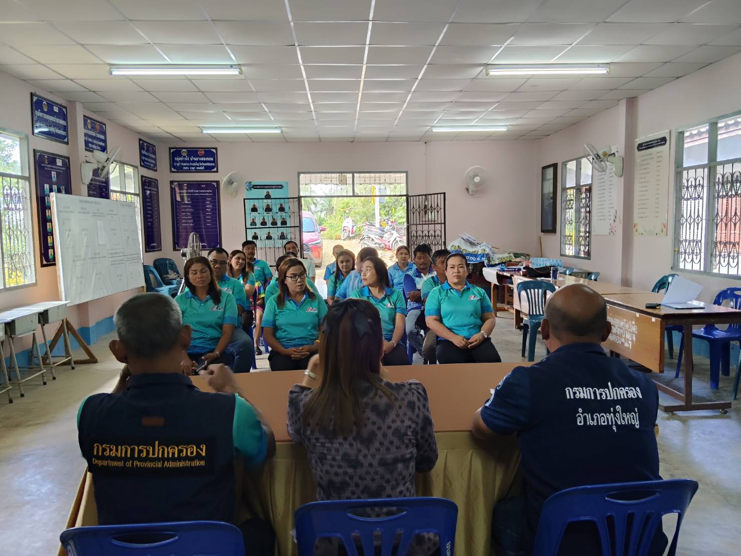 สพอ.ทุ่งใหญ่  ดำเนินโครงการเตรียมความพร้อมหมู่บ้านแพร่ระบาดยาเสพติดฯ