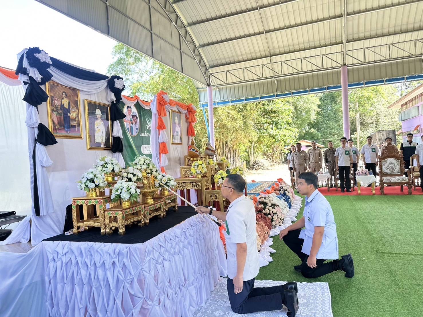 พช.ทุ่งใหญ่ ร่วมต้อนรับหน่วยแพทย์ พอ.สว.
